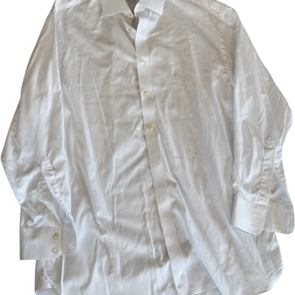 Charles Tyrwhitt White Egyptian Cotton Dress Shirt 16.5 33
